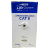 Cable UTP Cat6 Blanco 100% Cobre Unifilar