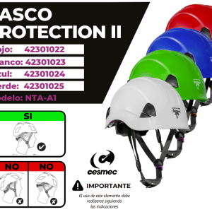 casco para trabajo en altura