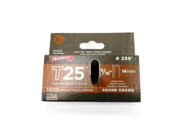 corchete arrow t25 para cables de 8 mm de diámetro